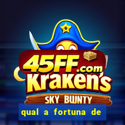 qual a fortuna de tiago brunet